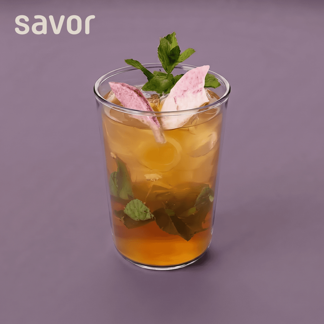 Iced Peach Tea